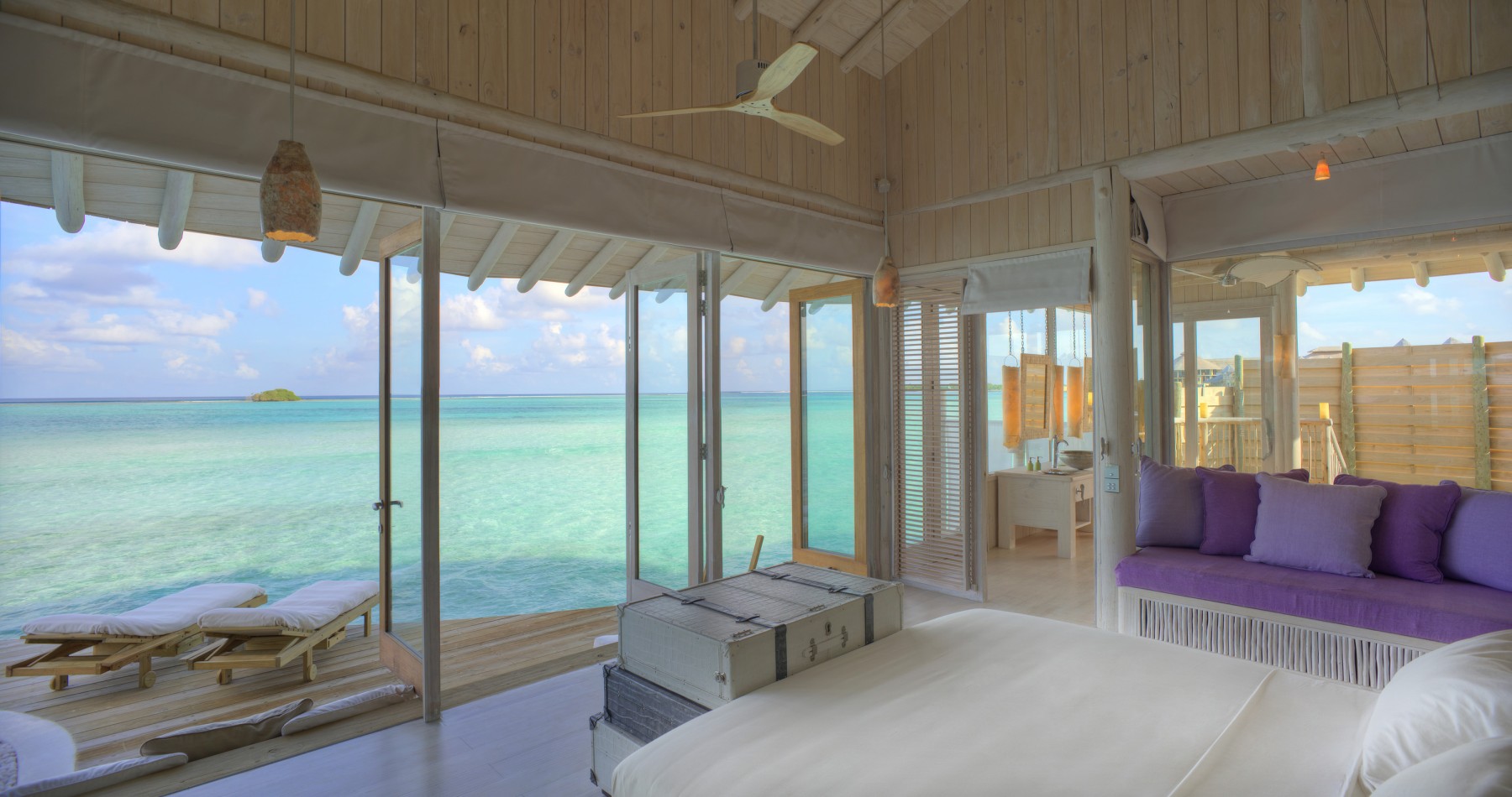 2-Bedroom Water Retreat with Slide